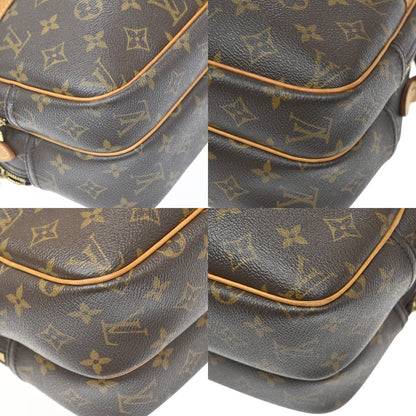 Louis Vuitton Reporter Monogram, Brown, Canvas, Shoulder Bag