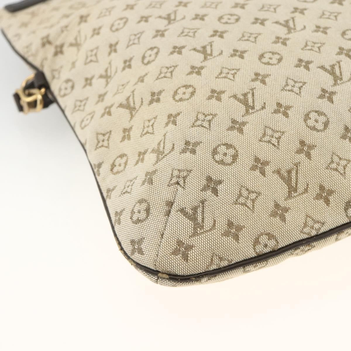 Louis Vuitton Francoise Mini lin, Khaki, Canvas, Tote Bag