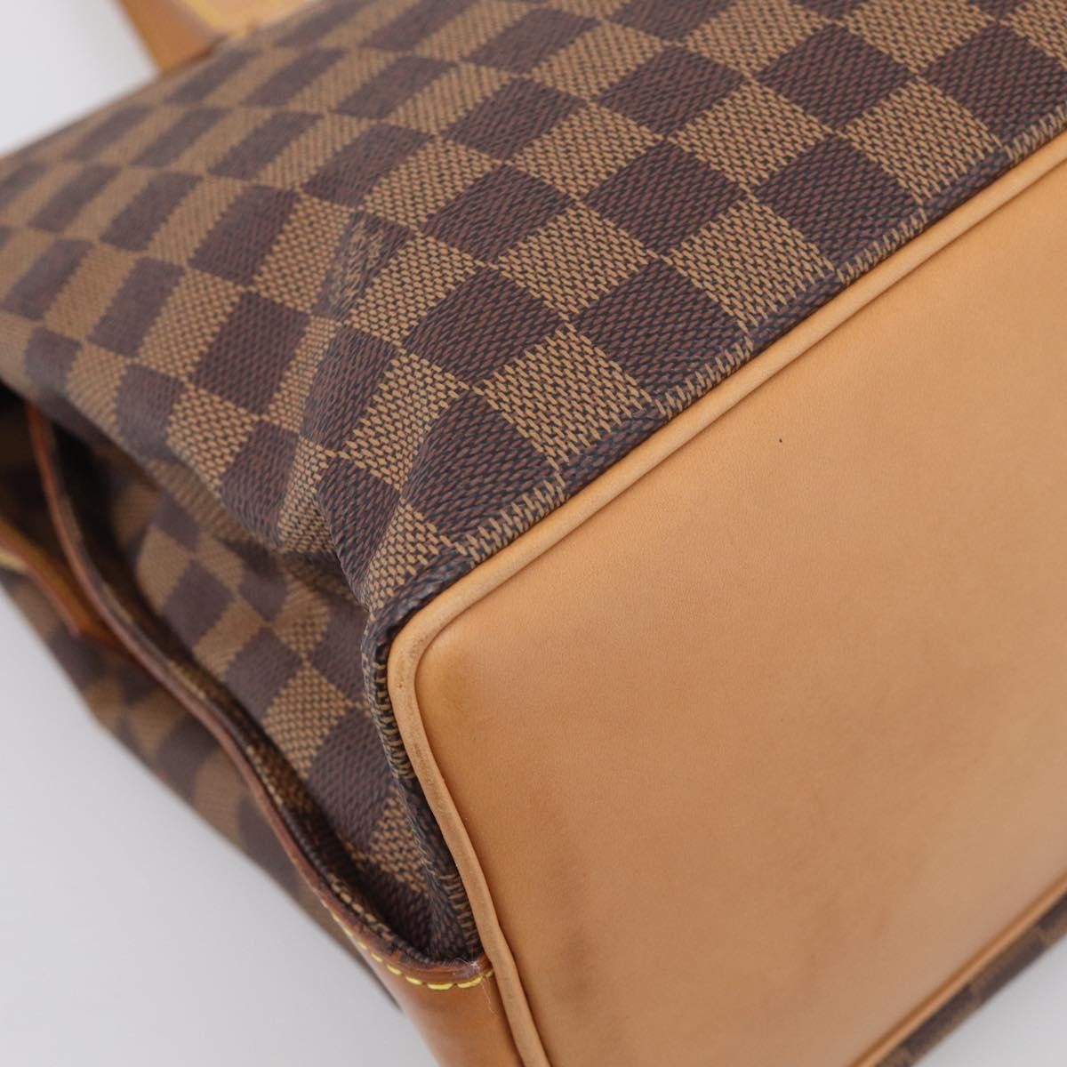 Louis Vuitton Chelsea Centenaire Damier, Brown, Canvas, Handbag