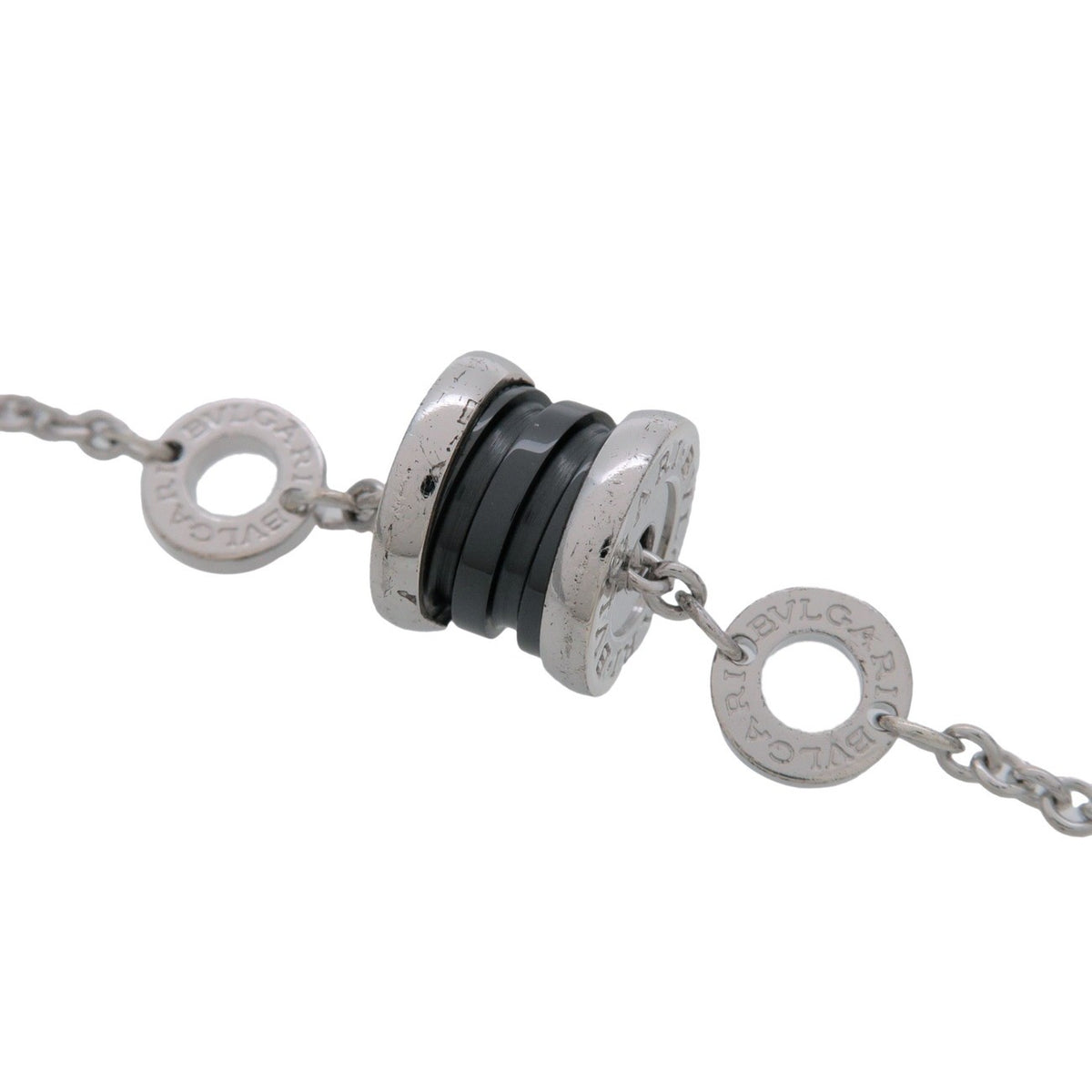 Bvlgari B.Zero1 Save the Children Soft Sterling Silver with Ceramic, Silver, Silver, Bracelet