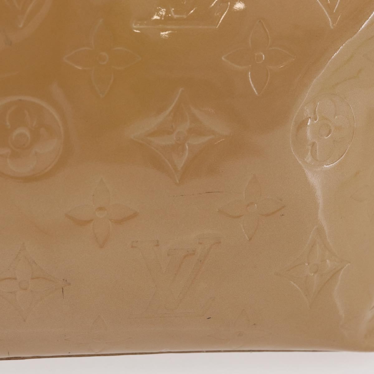 Louis Vuitton Reade Monogram Vernis, Brown, Patent Leather, Handbag