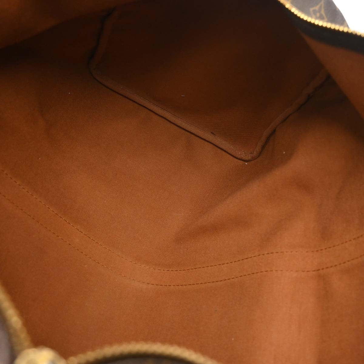 Louis Vuitton Keepall Monogram Canvas, Brown, Canvas, Travel Bag