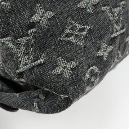 Louis Vuitton Neo Cabby Monogram Denim, Black, Denim, Handbag