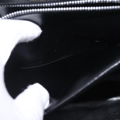 Gucci Vintage Leather, Black, Leather, Tote Bag
