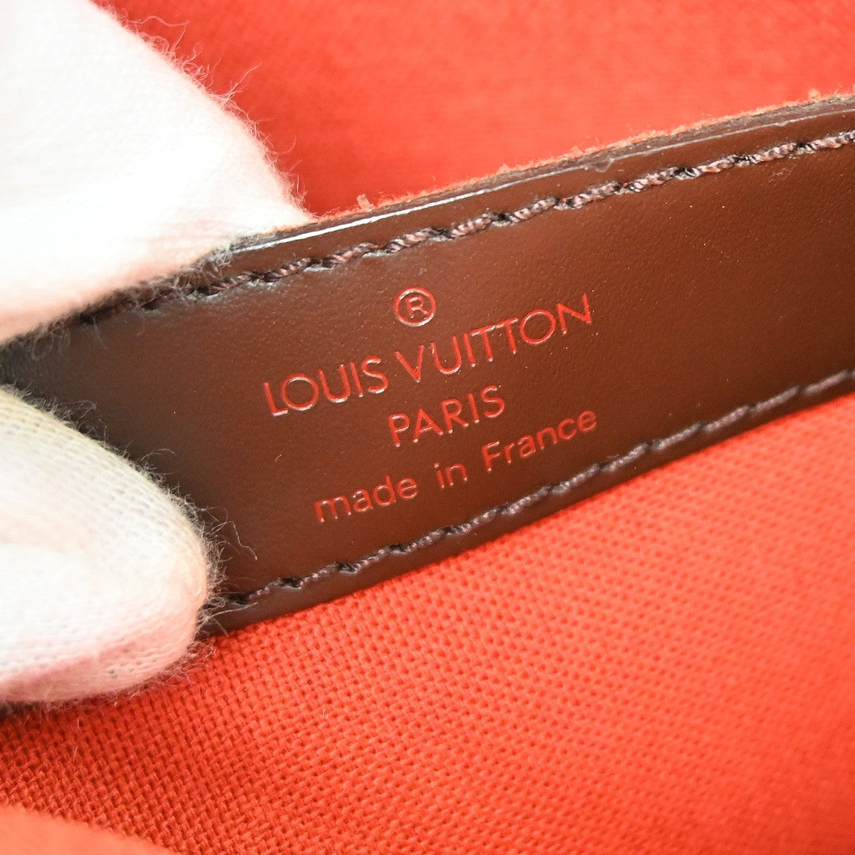 Louis Vuitton Naviglio Damier, Brown, Canvas, Shoulder Bag