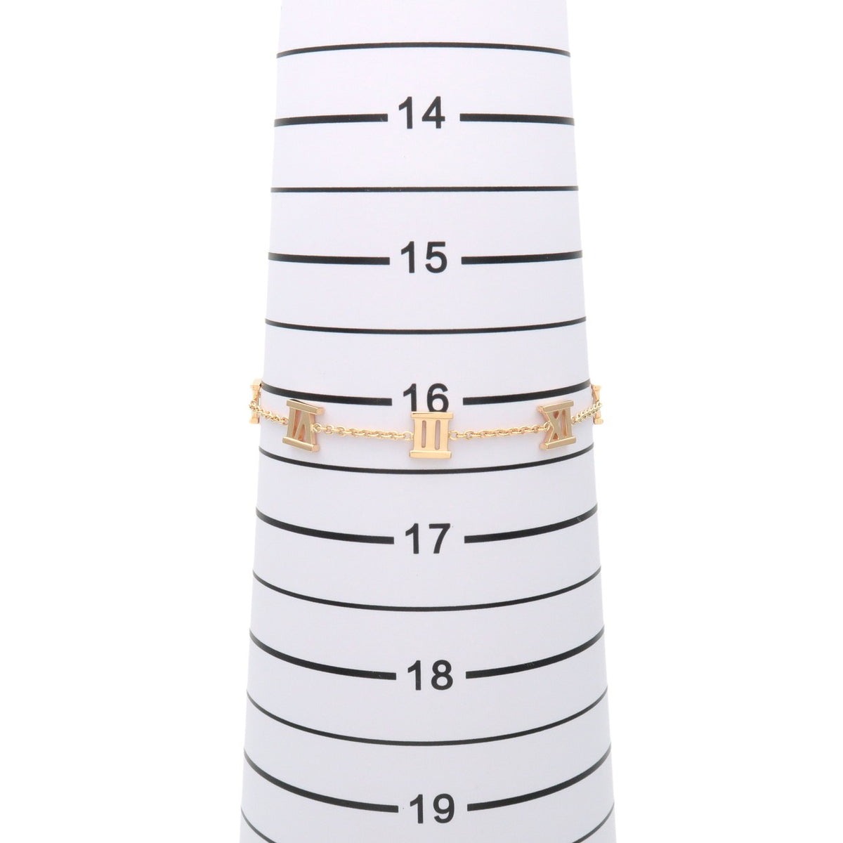 Tiffany & Co. Atlas Open Link 18K White Gold, Gold, Yellow Gold, Bracelet