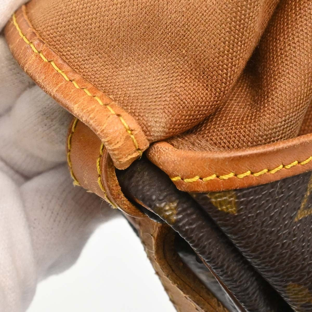 Louis Vuitton Saumur Monogram Canvas, Brown, Canvas, Shoulder Bag