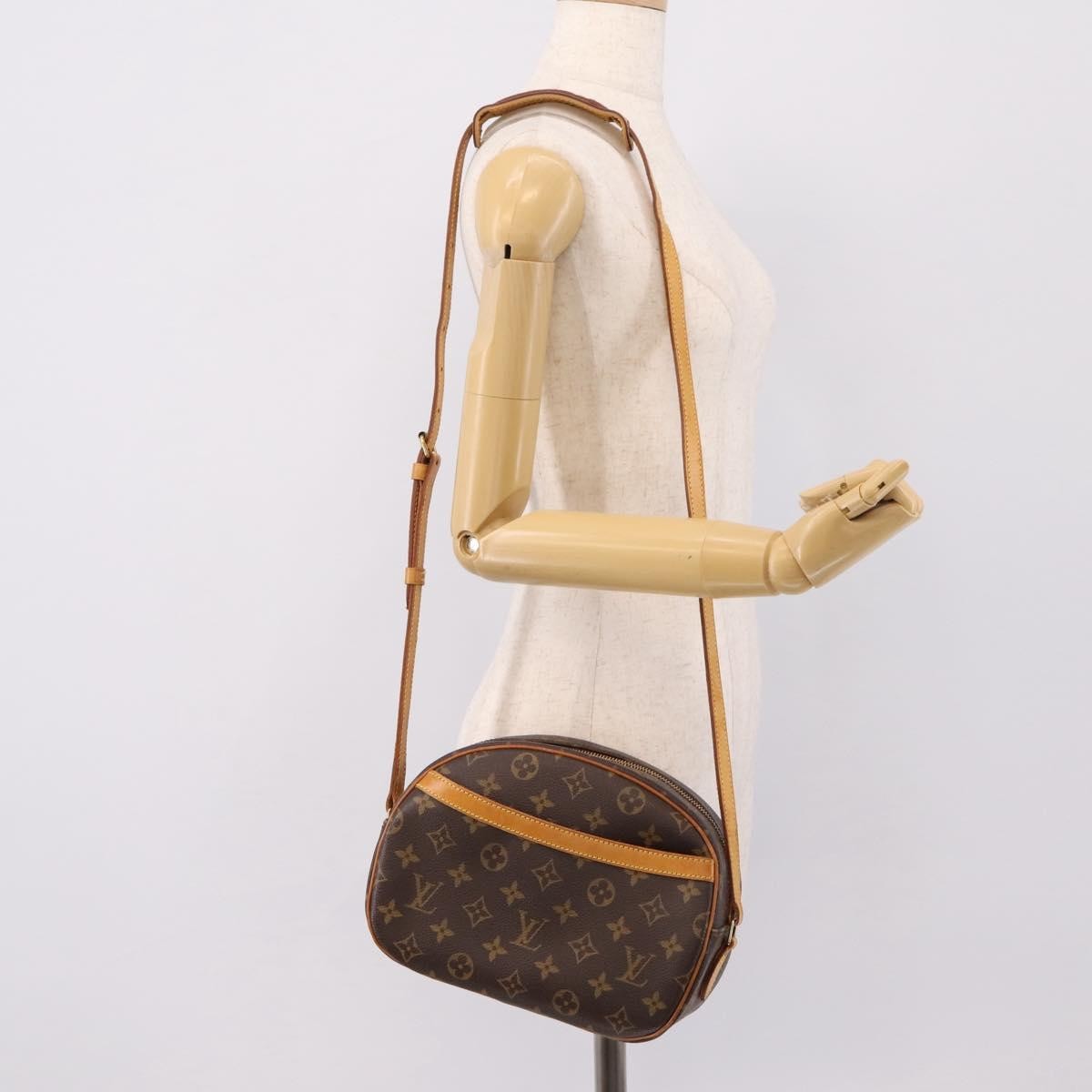 Louis Vuitton Blois Monogram Canvas, Brown, Canvas, Shoulder Bag