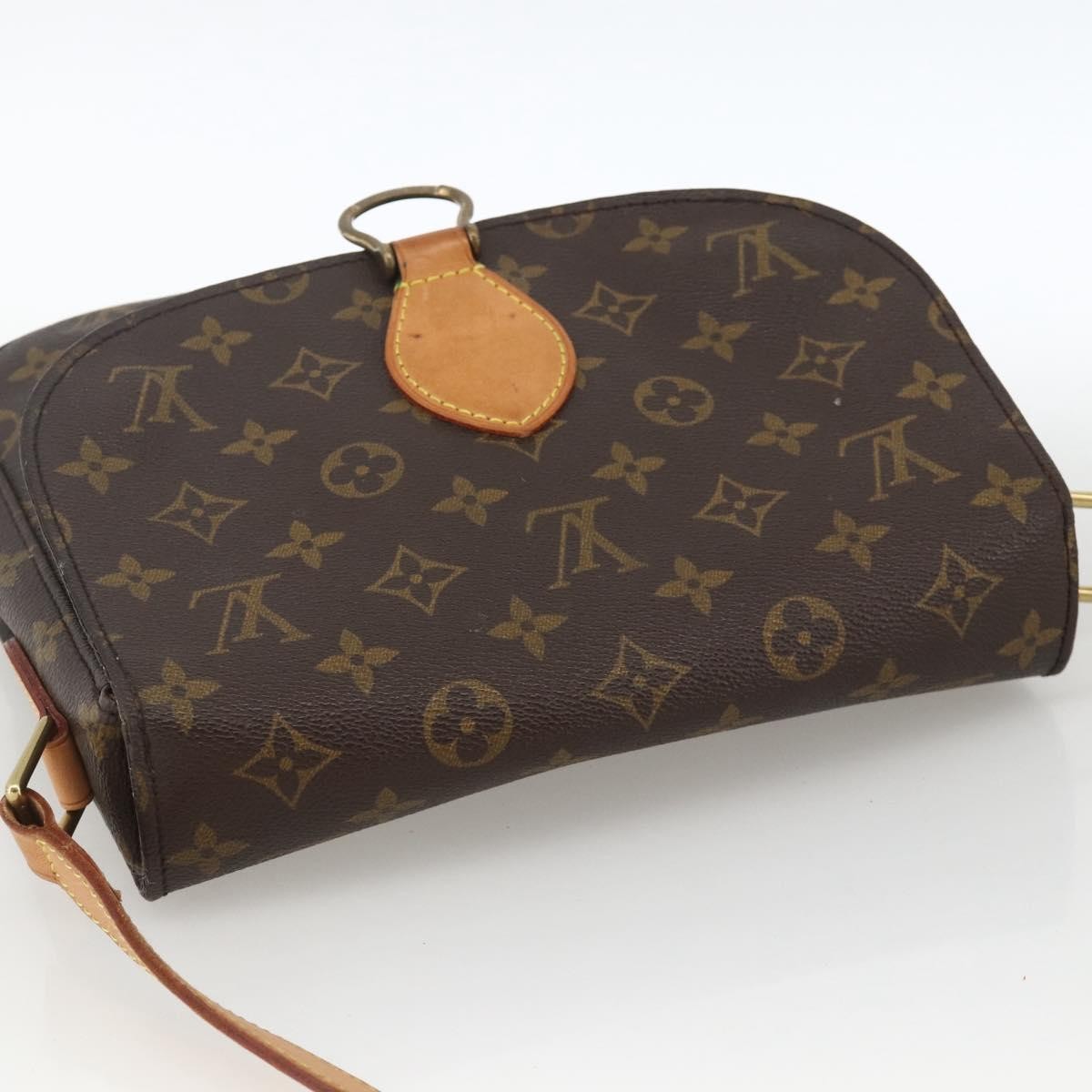 Louis Vuitton Saint Cloud Monogram Canvas, Brown, Canvas, Handbag