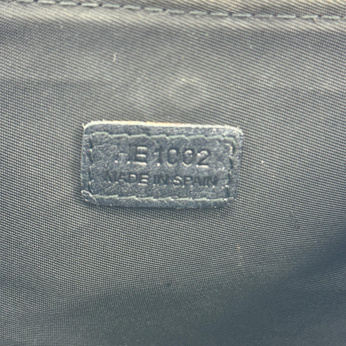 Christian Dior Trotter Canvas, Black, Canvas, Handbag