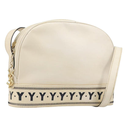 Saint Laurent Vintage Shoulder bag Leather, Beige, Leather, Shoulder Bag