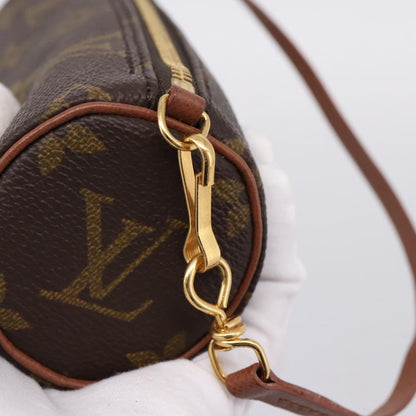Louis Vuitton Papillon Pochette Monogram Canvas, Brown, Canvas, Clutch