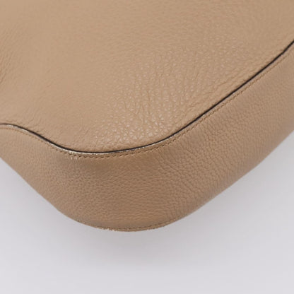 Gucci Jackie Soft Hobo Leather, Beige, Leather, Shoulder Bag