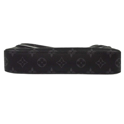 Louis Vuitton Trio Messenger Reverse Monogram Eclipse Canvas, Black, Canvas, Handbag