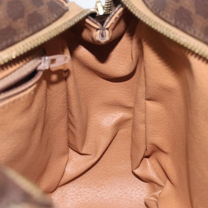 Celine Macadam Canvas, Brown, Canvas, Tote Bag