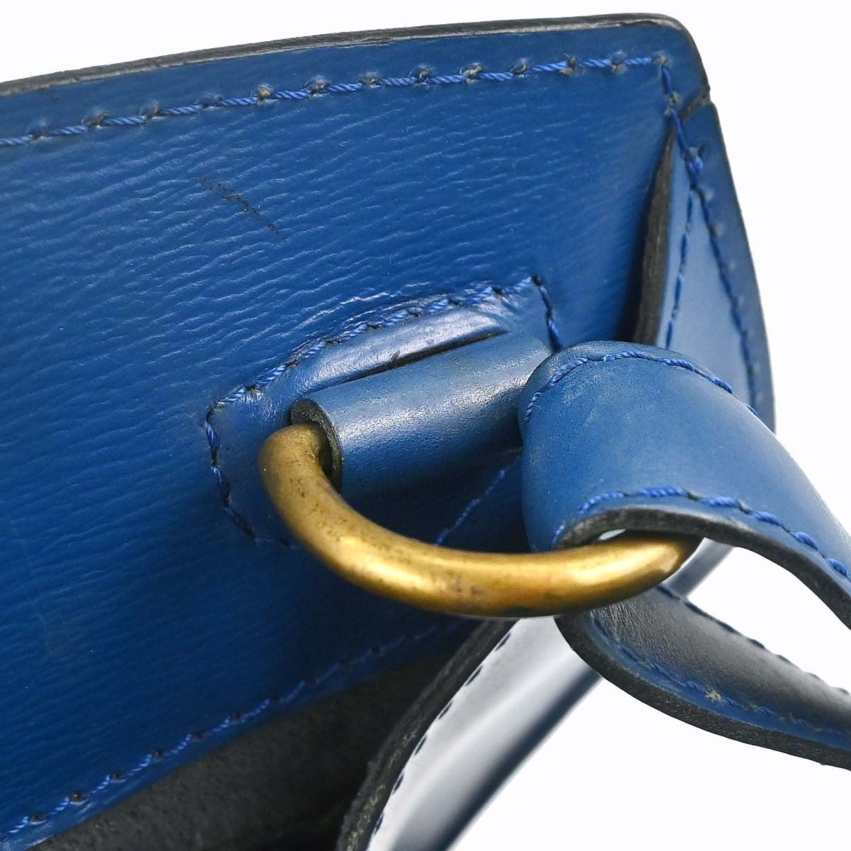 Louis Vuitton Cluny Epi, Blue, Leather, Shoulder Bag