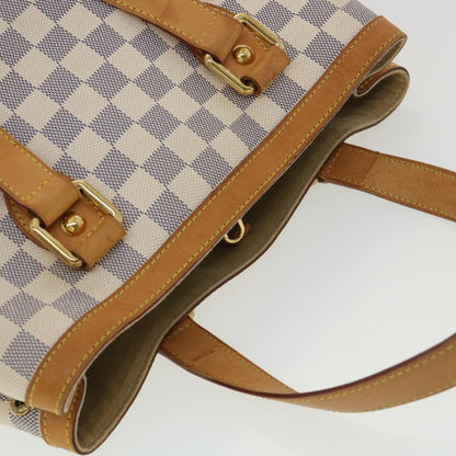 Louis Vuitton Hampstead Damier, White, Canvas, Tote Bag