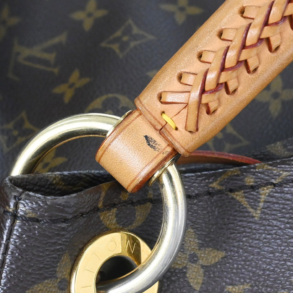 Louis Vuitton Artsy Monogram Canvas, Brown, Canvas, Handbag