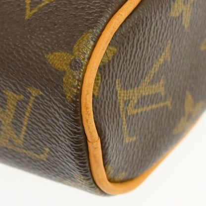 Louis Vuitton Sonatine Monogram Canvas, Brown, Canvas, Handbag