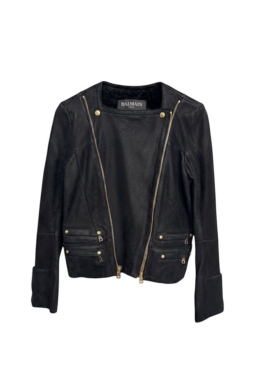 Balmain Leather Jacket
