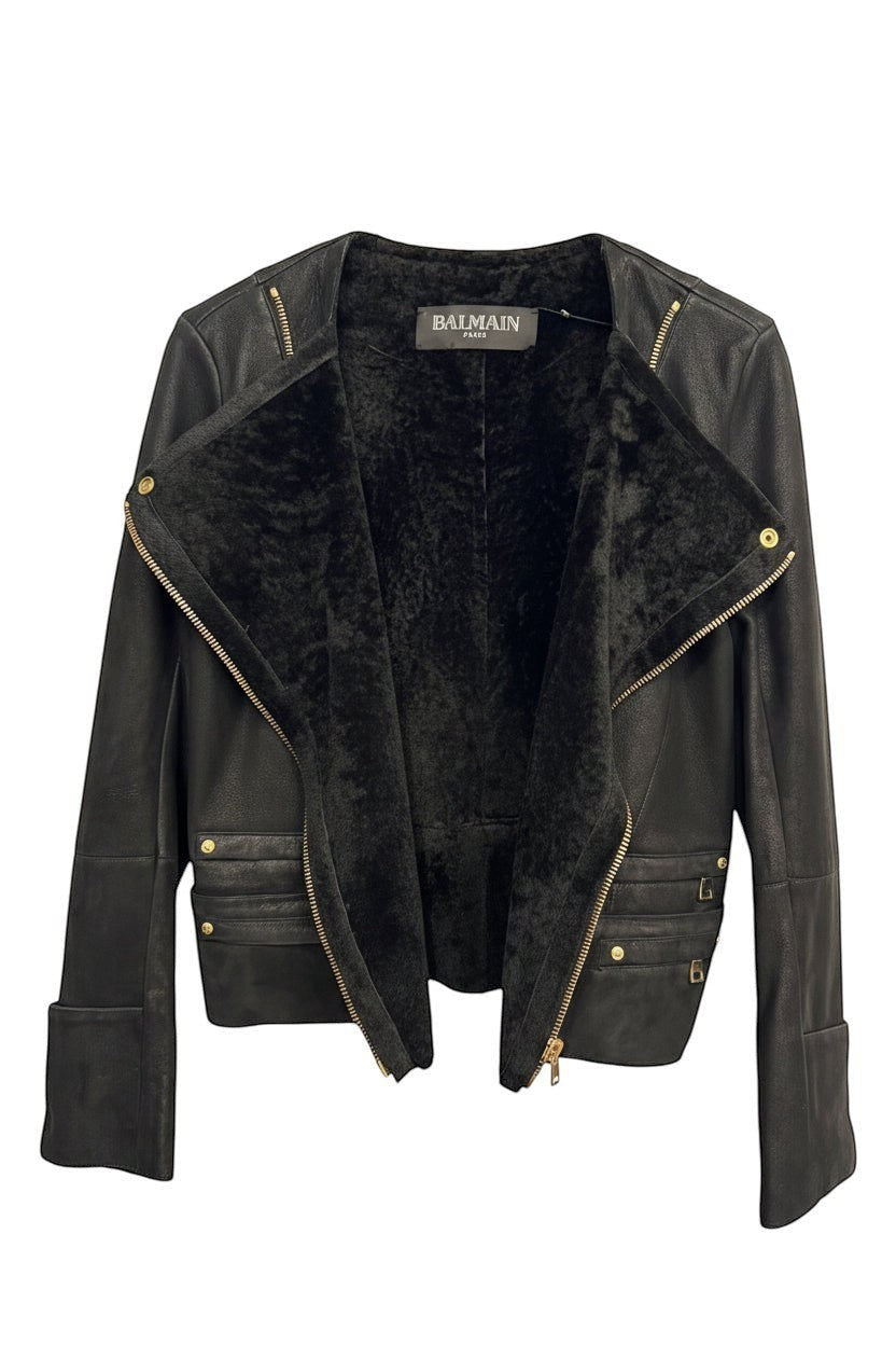 Balmain Leather Jacket