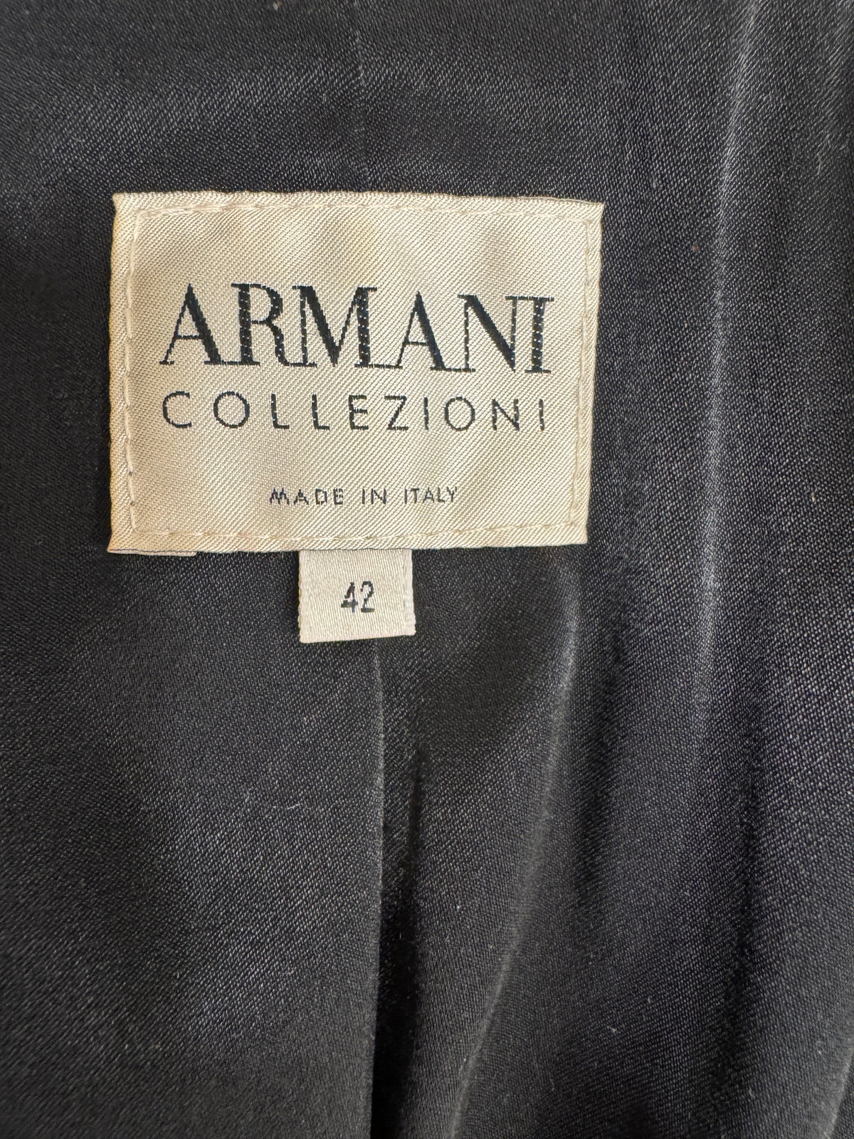 Armani Collezioni suit