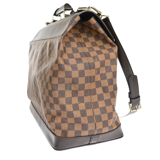 Louis Vuitton West End, Brown, Canvas, shoulder