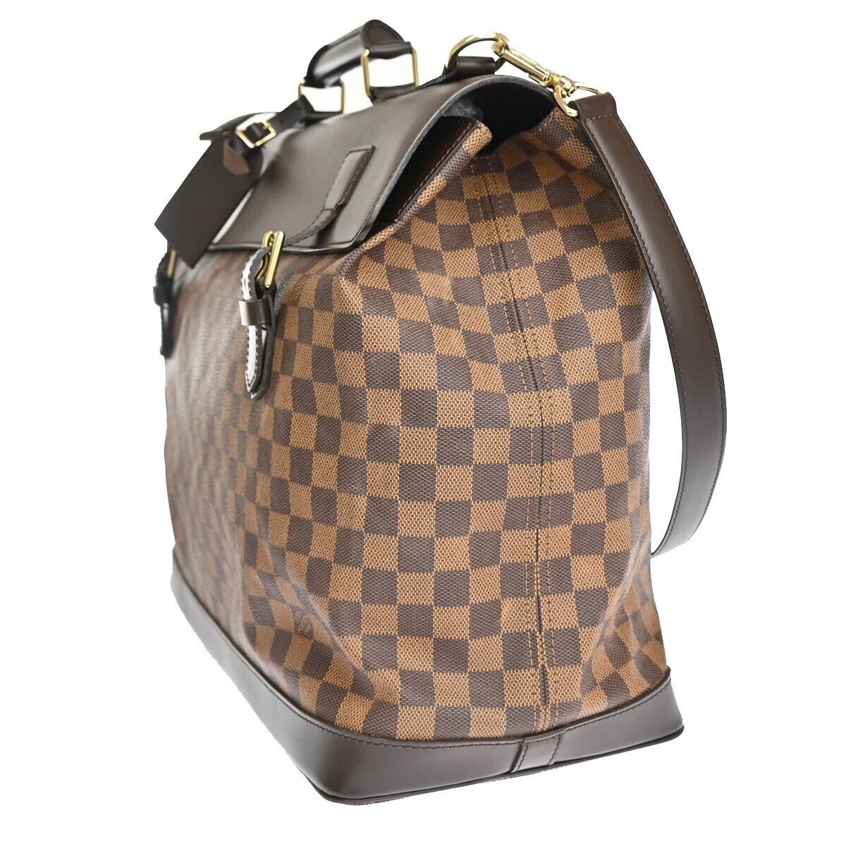 Louis Vuitton West End, Brown, Canvas, shoulder