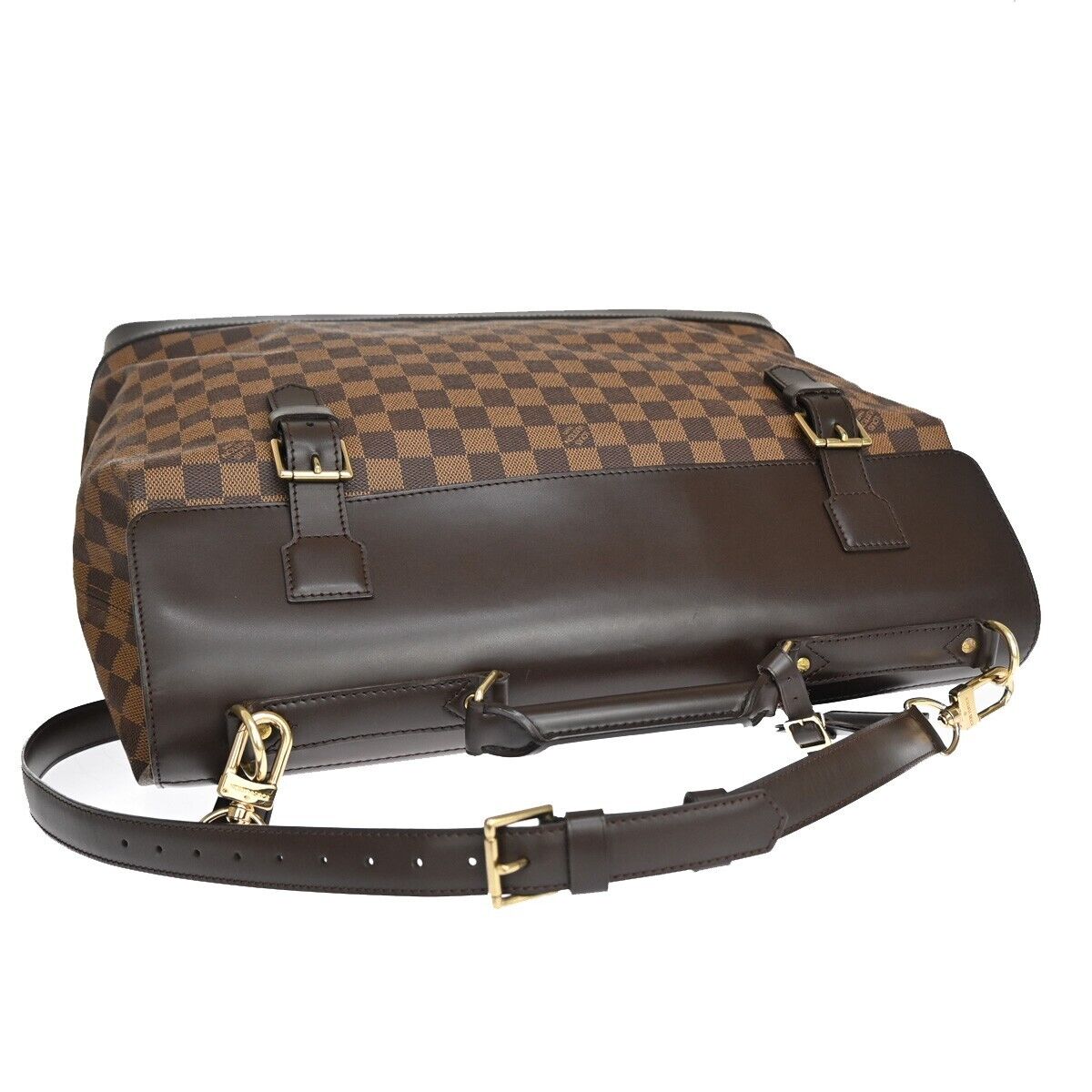 Louis Vuitton West End, Brown, Canvas, shoulder