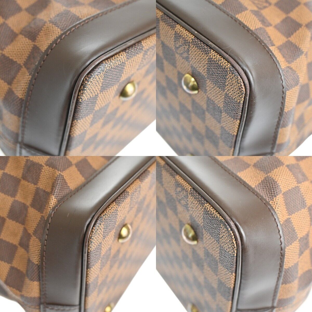 Louis Vuitton West End, Brown, Canvas, shoulder