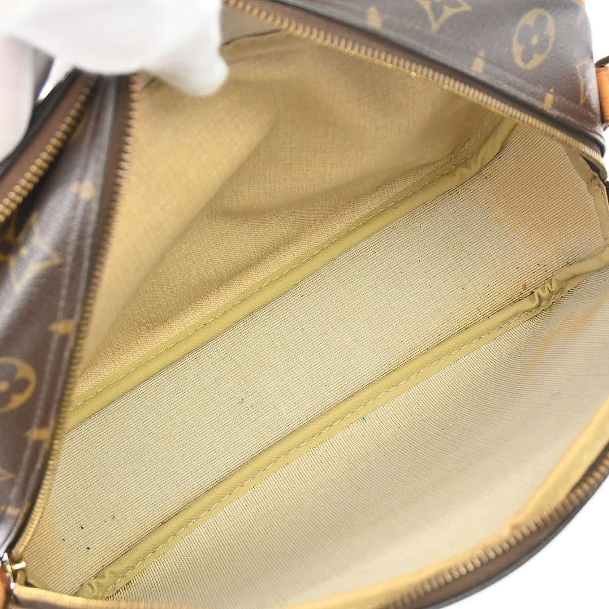 Louis Vuitton Reporter Monogram Canvas, Brown, Canvas, Shoulder Bag