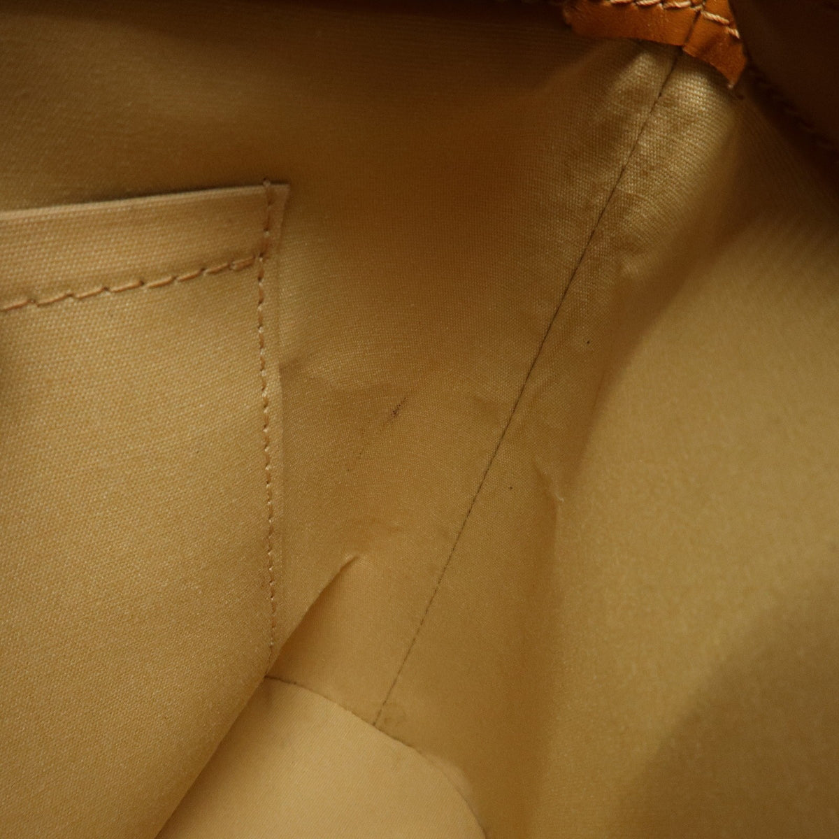 Louis Vuitton Lucille Mini Lin, Beige, Canvas, Handbag