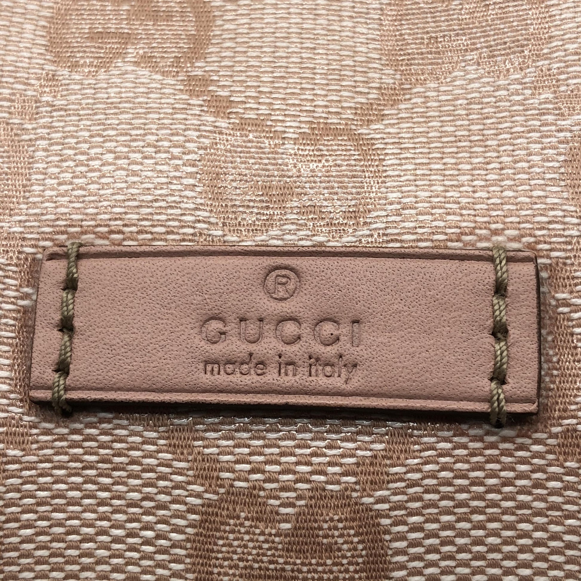 Gucci Boston Suprême GG, Pink, Canvas, Travel Bag