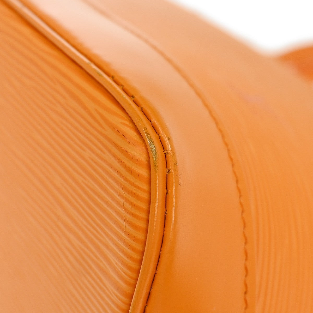 Louis Vuitton Alma Epi Leather, Orange, Leather, Handbag