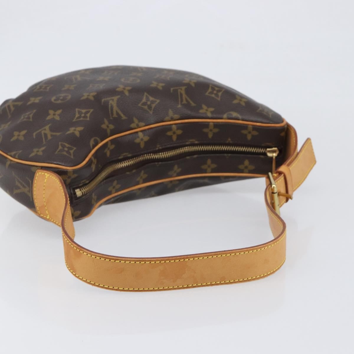 Louis Vuitton Croissant Monogram, Brown, Canvas, Shoulder Bag