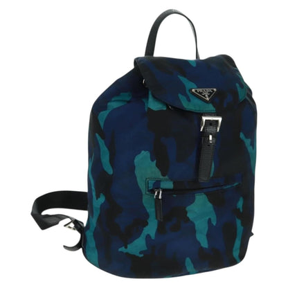 Prada Camouflage Tessuto, Multicolour, Nylon, Tote Bag