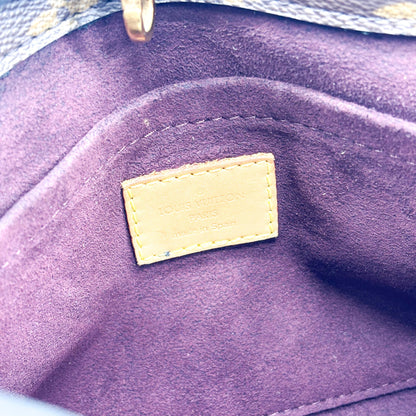Louis Vuitton Montaigne Monogram Canvas, Brown, Canvas, Handbag