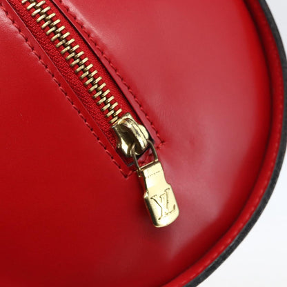 Louis Vuitton Soufflot Handbag Epi Leather, RED, LEATHER, Handbag