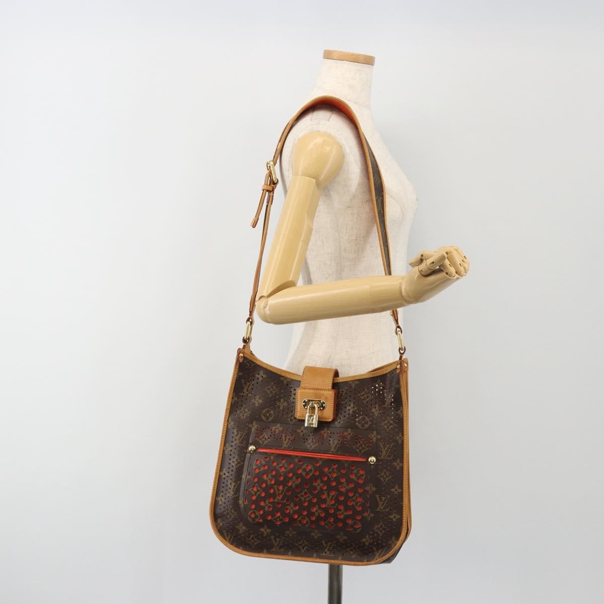 Louis Vuitton Musette Perforated Monogram Canvas, Brown, Canvas, Handbag