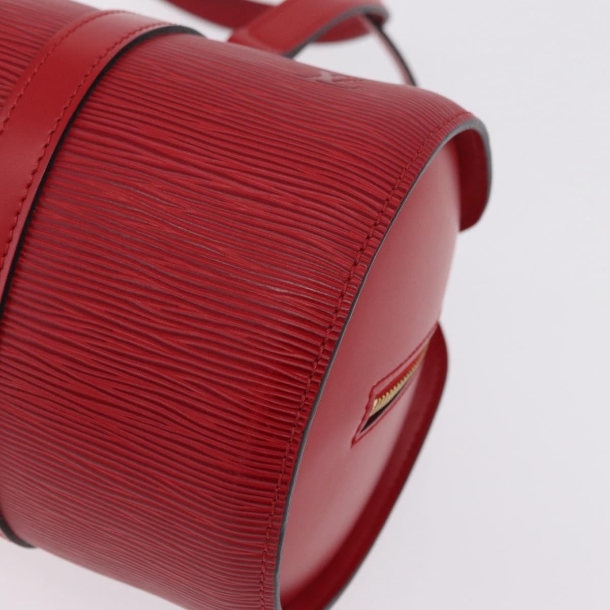 Louis Vuitton Soufflot Epi Leather, Red, Leather, Tote Bag