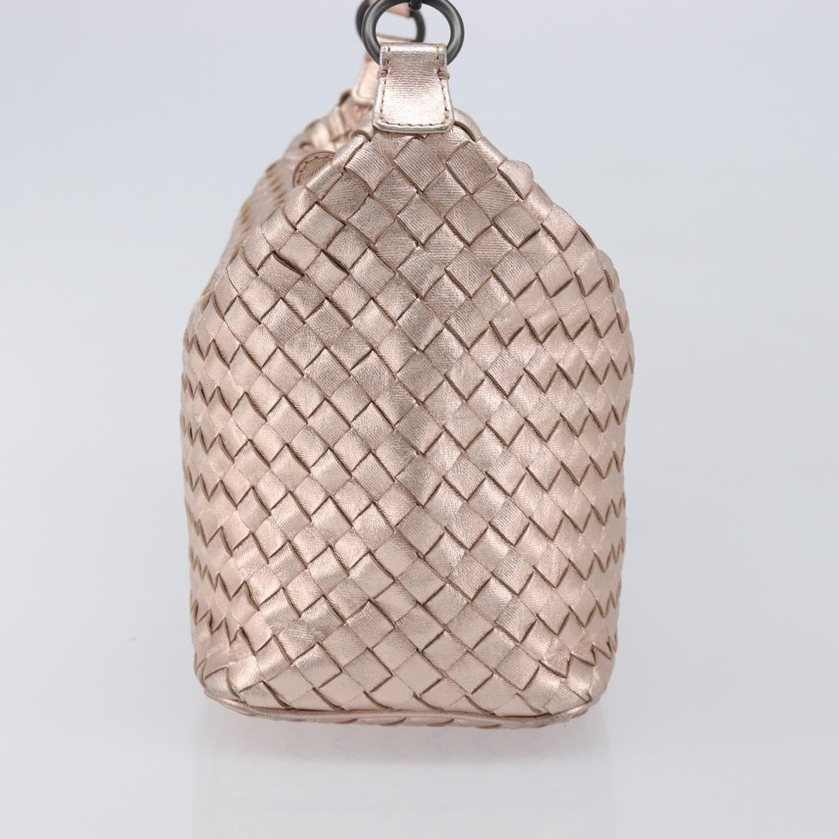 Bottega Veneta Zip Hobo Intrecciato Nappa, Pink, Leather, Shoulder Bag