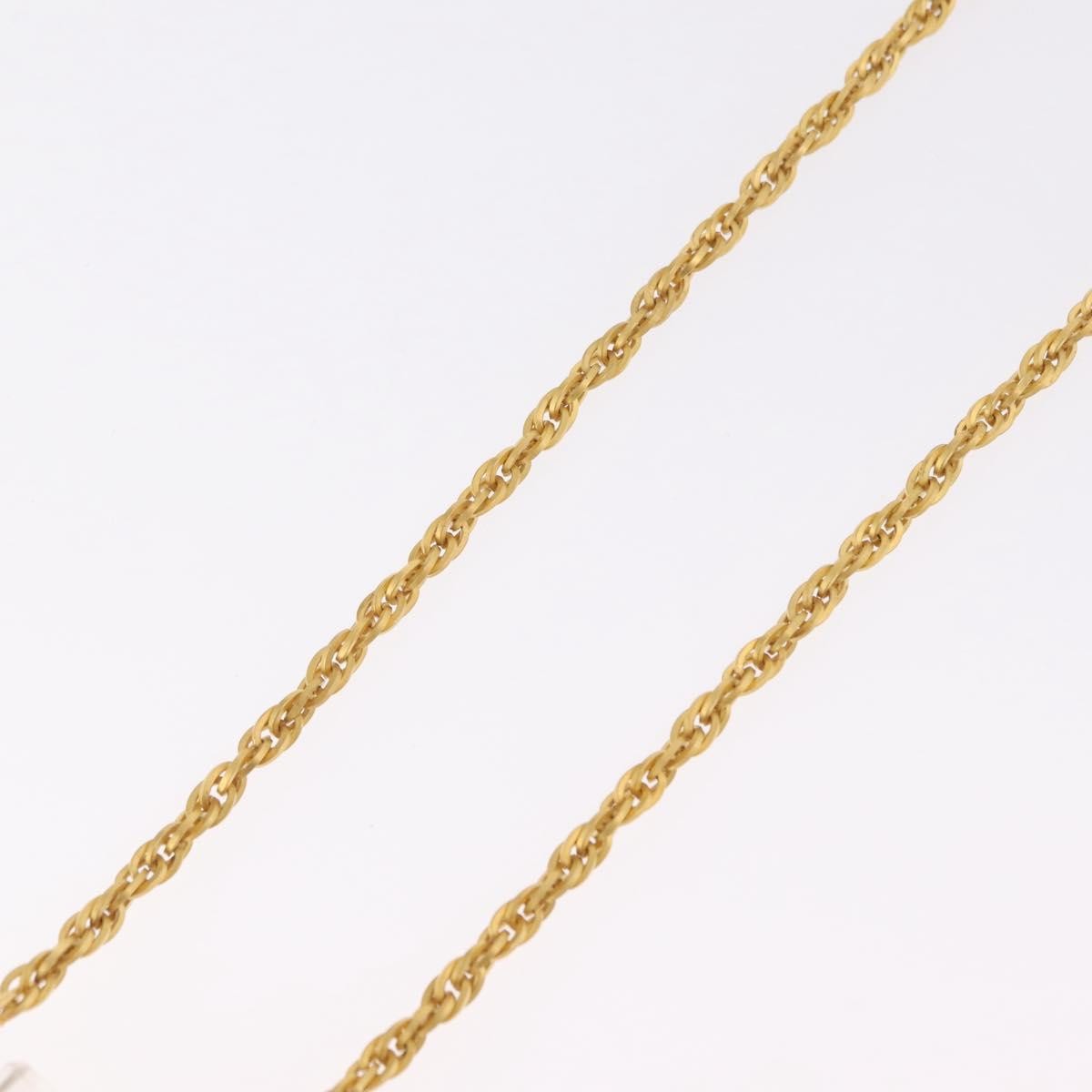 Chanel CC Perfume Bottle Pendant Chain Long Metal with Crystals and Faux Pearls, Gold, Metal, Necklace