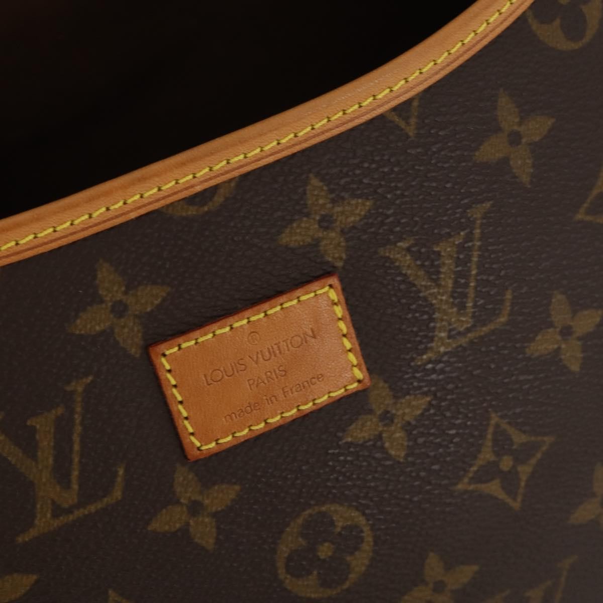 Louis Vuitton Saumur Monogram, Brown, Canvas, Shoulder Bag