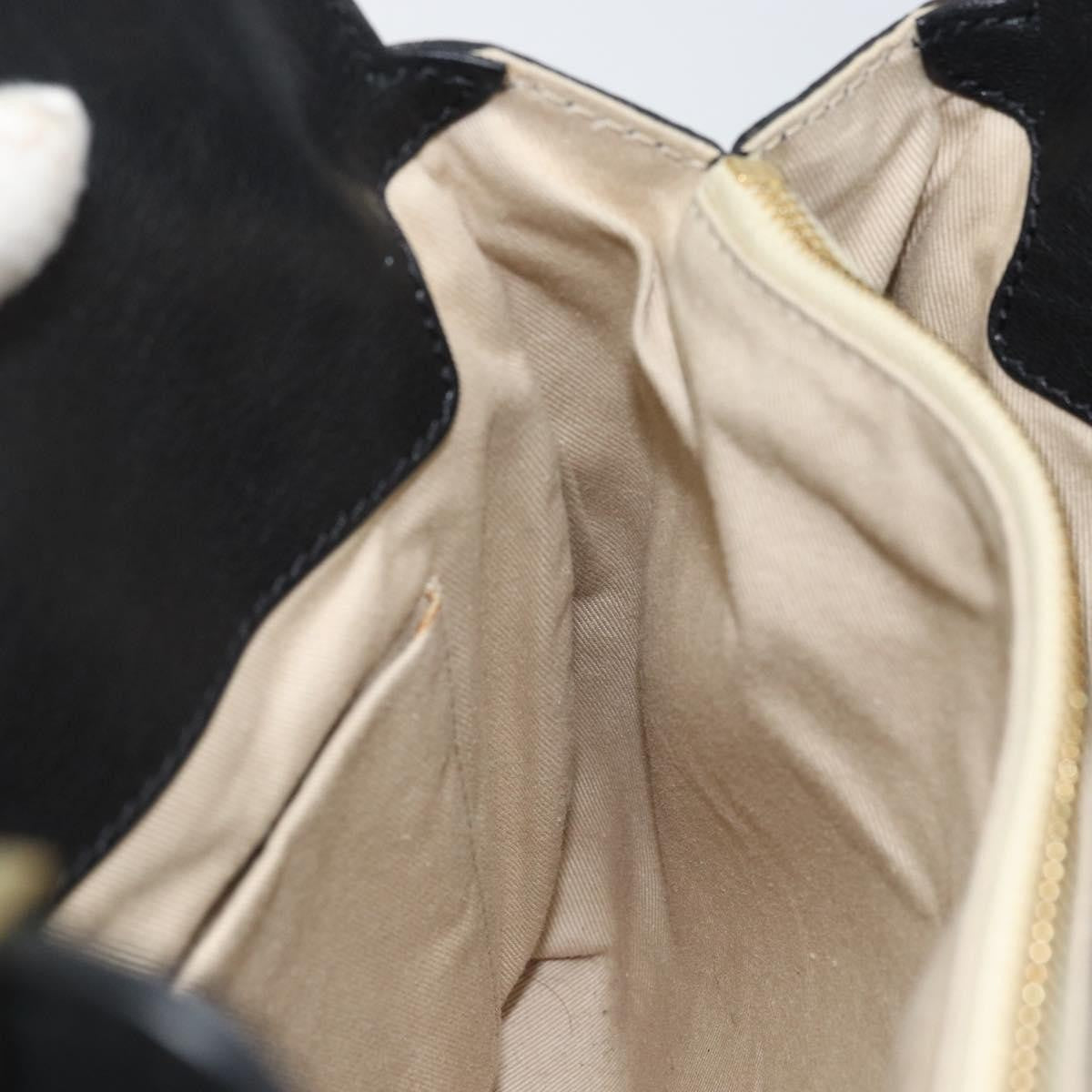Chloe Irène Leather, Black, Leather, Tote Bag
