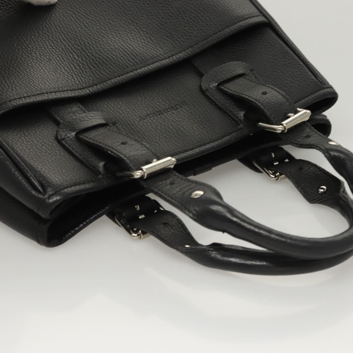 Burberry Vintage Leather, Black, Leather, Handbag