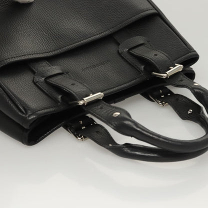 Burberry Vintage Leather, Black, Leather, Handbag