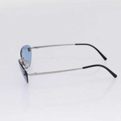 Chanel Logo CC Metal, Silver, Metal, Sunglasses
