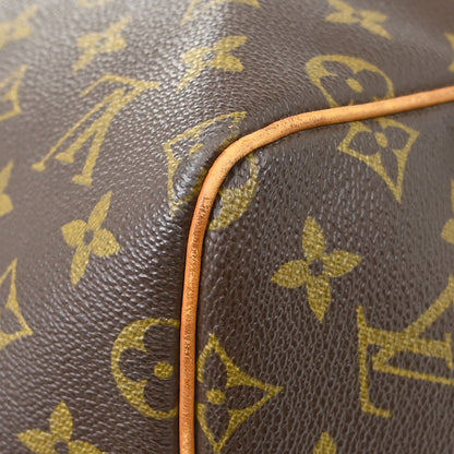 Louis Vuitton Keepall Monogram Canvas, Brown, Canvas, Travel Bag
