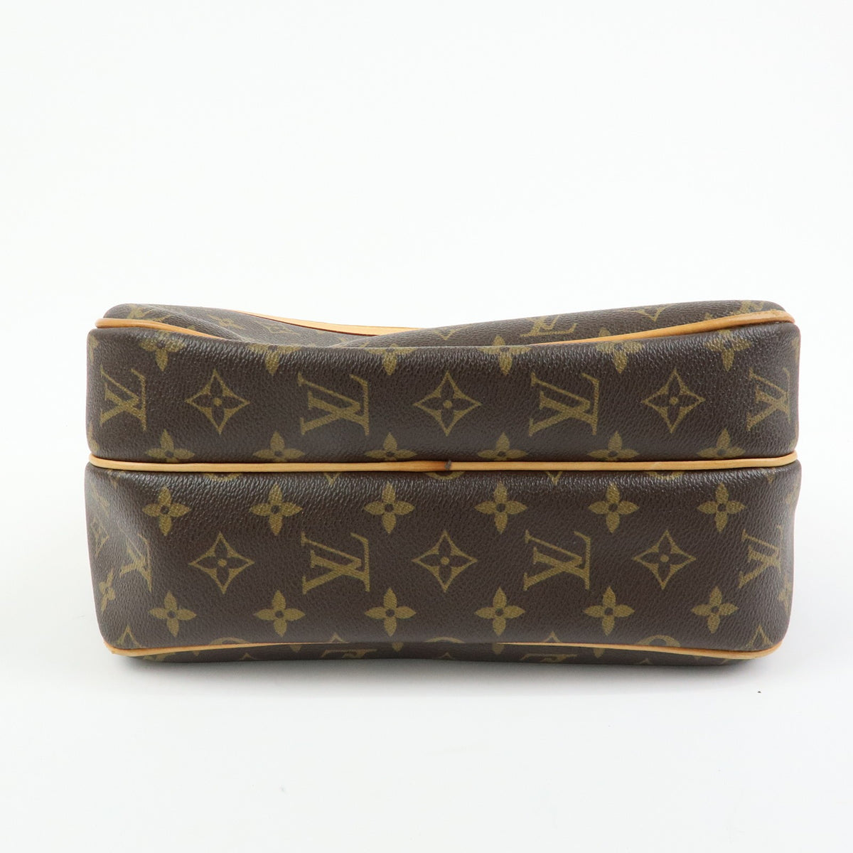 Louis Vuitton Reporter Monogram Canvas, Brown, Canvas, Shoulder Bag