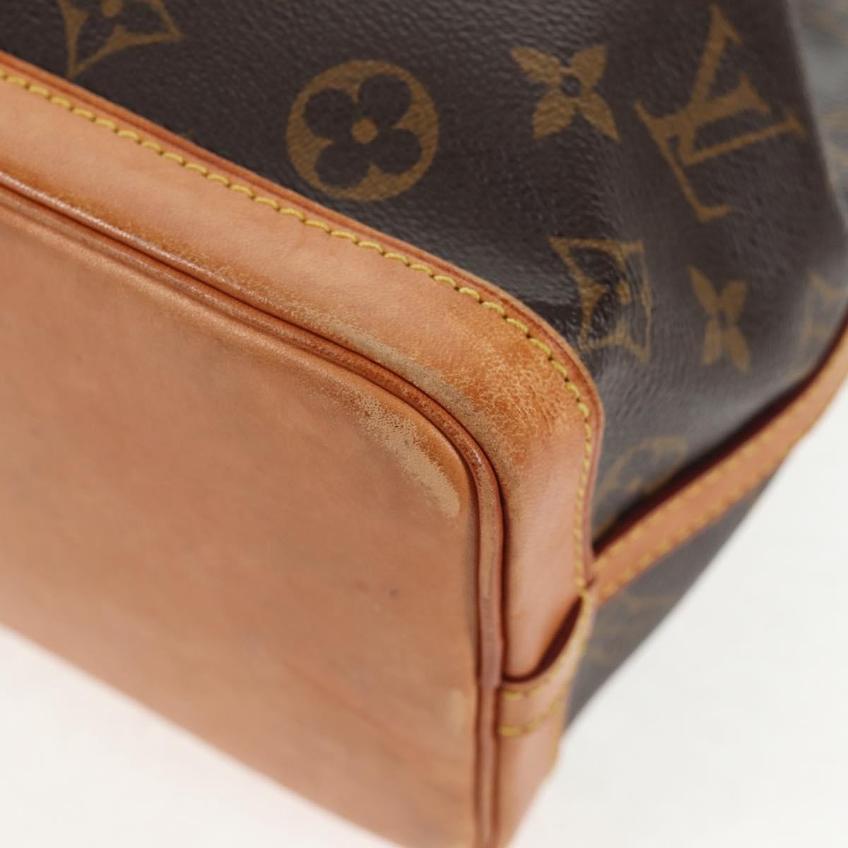 Louis Vuitton Petit Noe NM Monogram Canvas, Brown, Canvas, Handbag